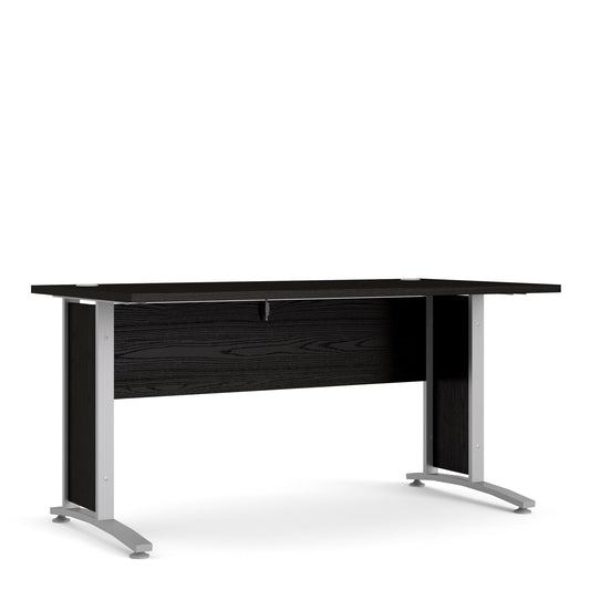 Prima Desk 150cm in Black Woodgrain